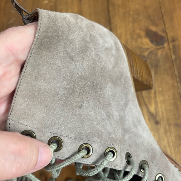 Jeffrey Campbell size 8 Cors lace up open toes heels - Picture 8 of 14